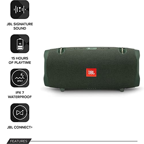 JBL Xtreme 2, Waterproof Portable Bluetooth Speaker, Black