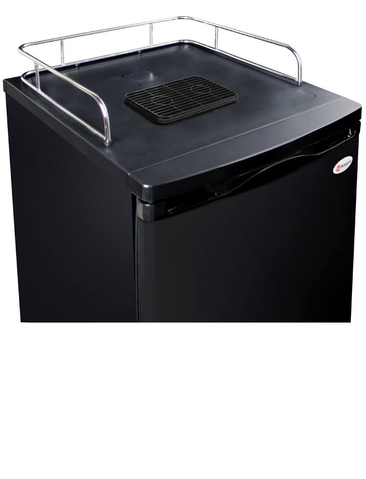 Kegco MDK-199B-01 Kegerator Cabinet Only - Black Cabinet and Door