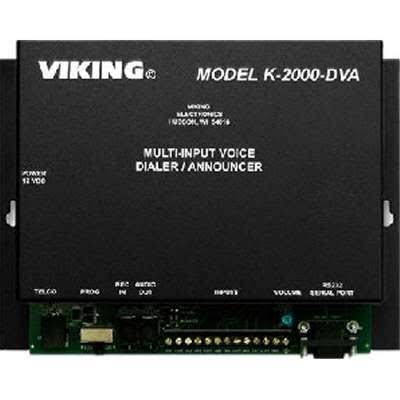 Viking Electronics K-2000-DVA Multi Imput Voice Alarm Dialer