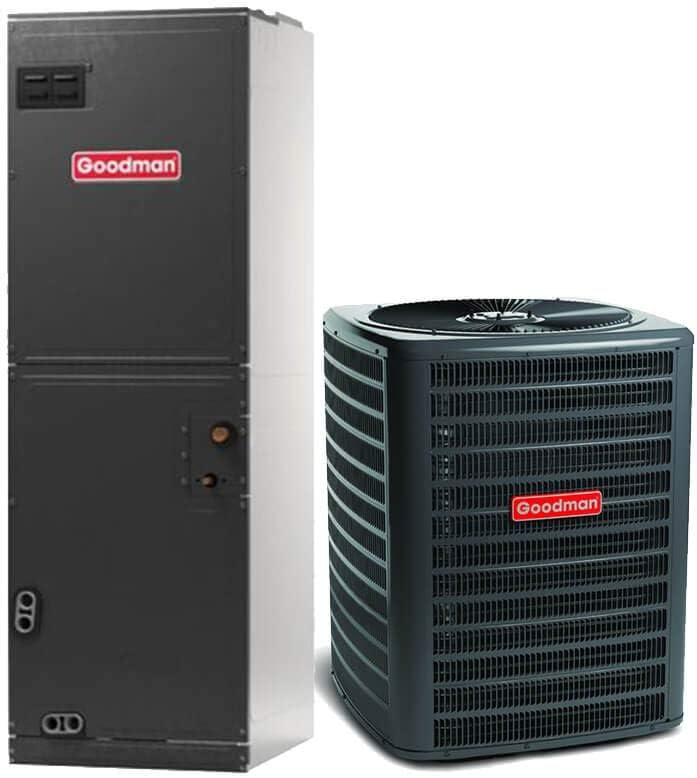Goodman 4 Ton 16 Seer Heat Pump System with Multi Position Air Handler