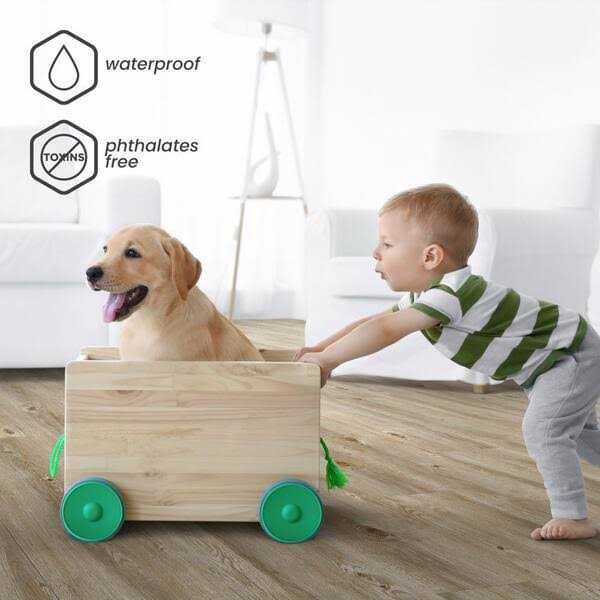SimpleStep Oak 20 MIL x 9 in. W x 48 in. L Loose Lay Waterproof Luxury Vinyl Plank Flooring - Shop Hardware Tools Online Store