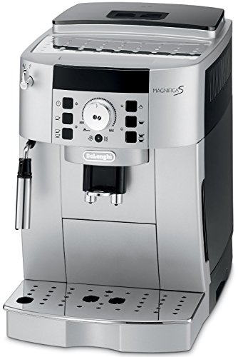 De'Longhi Magnifica Evo Automatic Espresso & Coffee Machine with Auto Milk Frother, Built-in Grinder & Auto-Clean Function - For Latte, Cappuccino, Americano, Iced Coffee, ECAM29084SB , Silver
