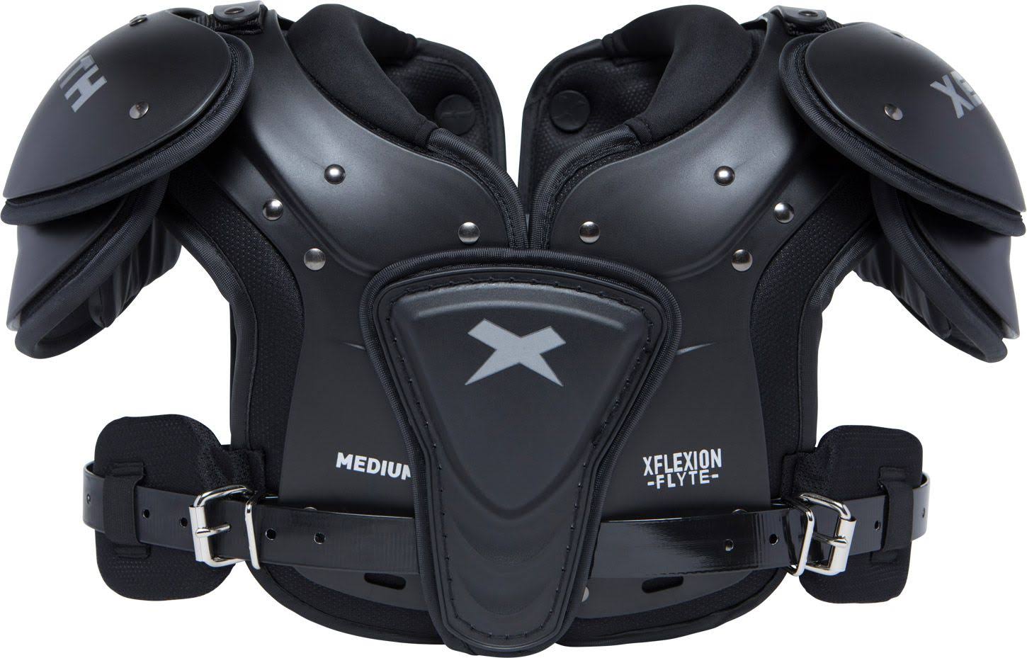 Xenith Youth Flyte Football Shoulder Pads, Kids, Small, Black - Megean