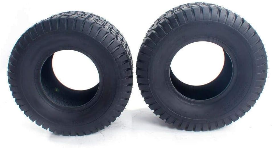 Set of 2 Lawn & Garden Turf Saver Tires 20x8-8 20x8.00-8 20x8x8 Tire 4PR