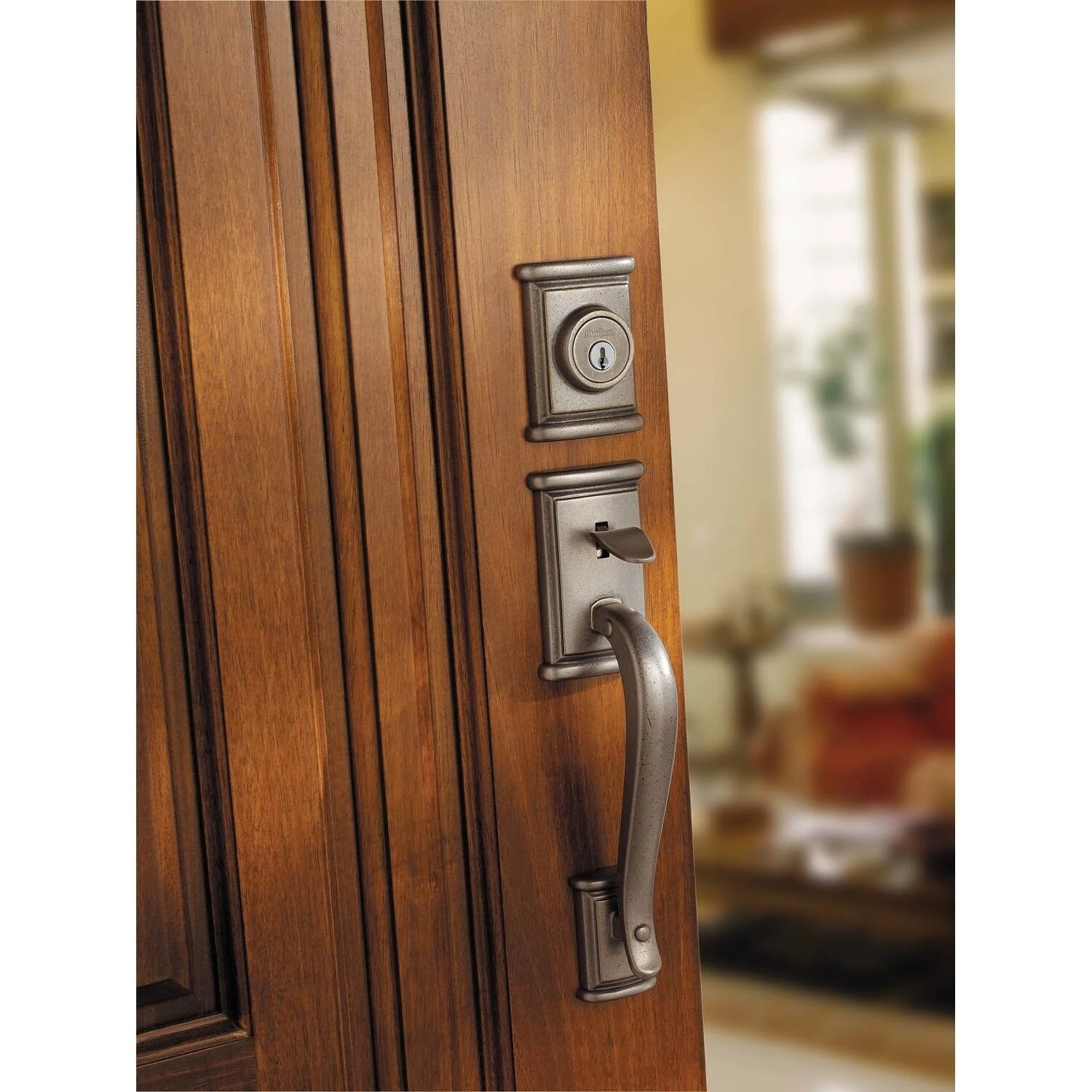 Kwikset 802ADH-LIP Signature Series Ashfield Dummy Handleset - Venetian Bronze