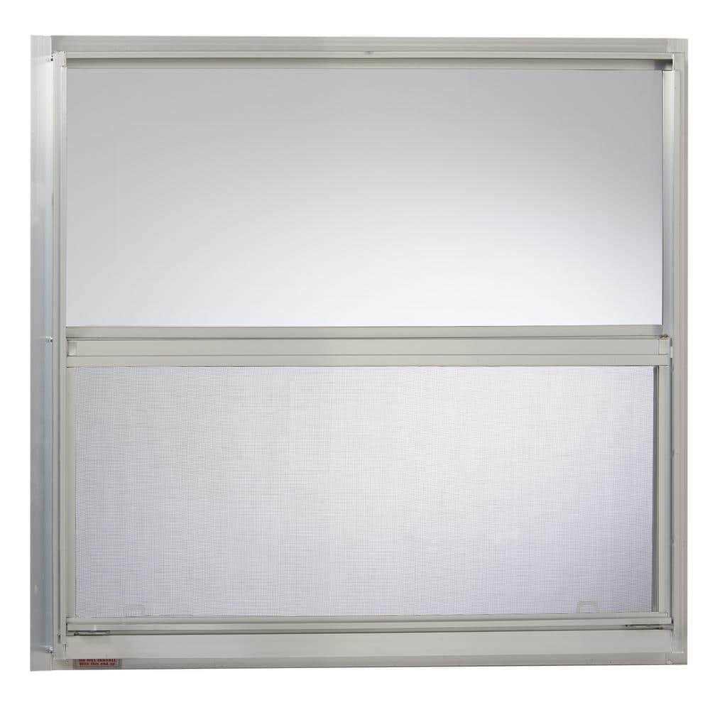 TAFCO Windows 30 in. x 27 in. Mobile Home Single Hung Aluminum Window - Shop Hardware Tools Online Store