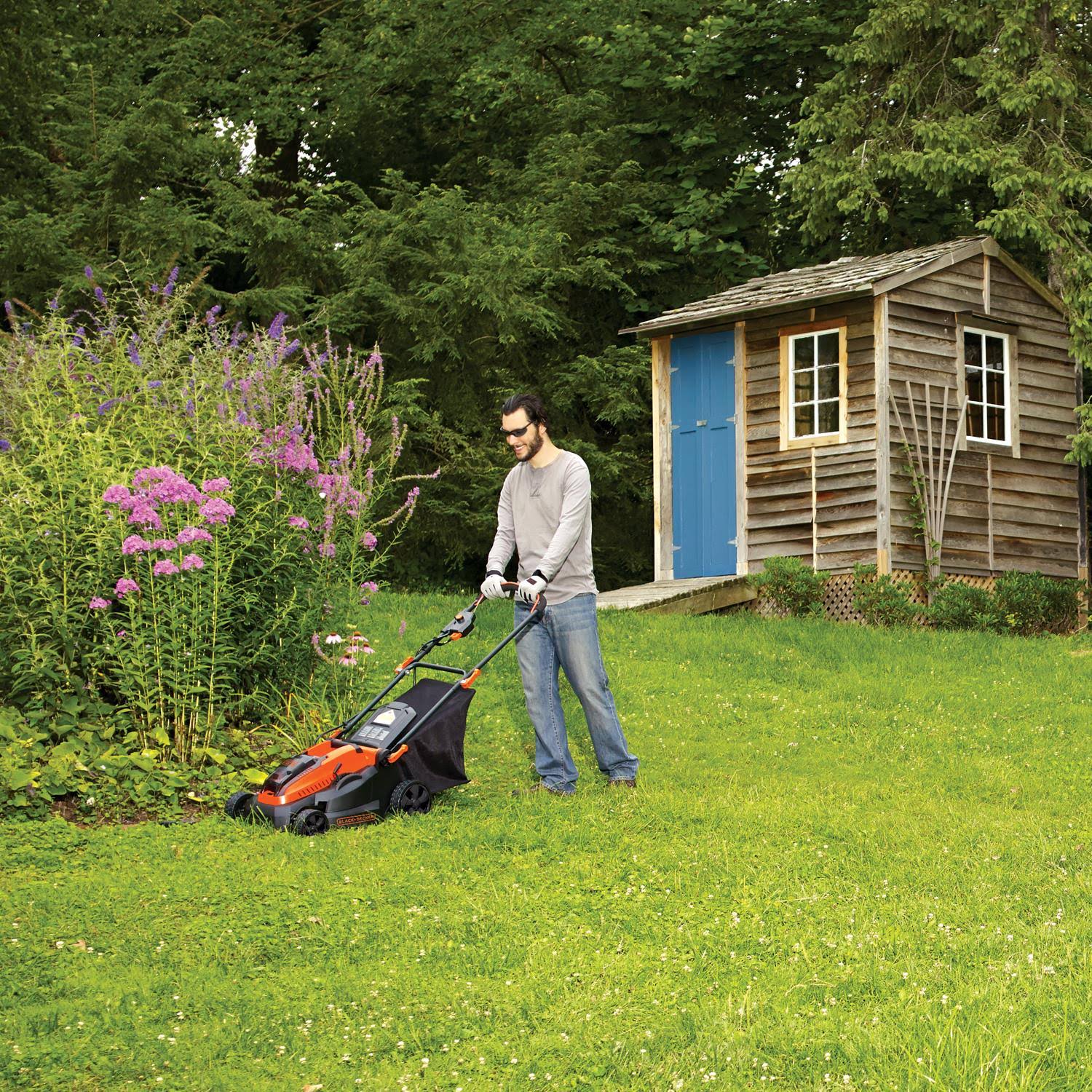 Black u0026 Decker CM1640 16x22 Cordless Push Mower - 40V