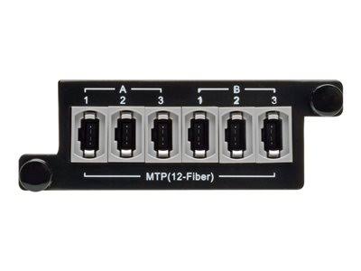 Tripp Lite 100Gb/120Gb to 40GB Breakout Cassette 2 24-Fiber to 6 12-Fiber (N484-2M24-6M12)