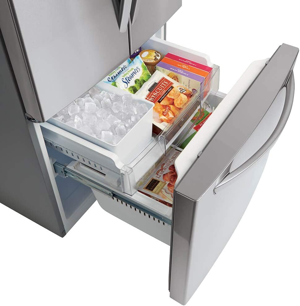 LG LFDS22520S 30 Inch French Door Refrigerator with 21.8 cu. ft. Capacity