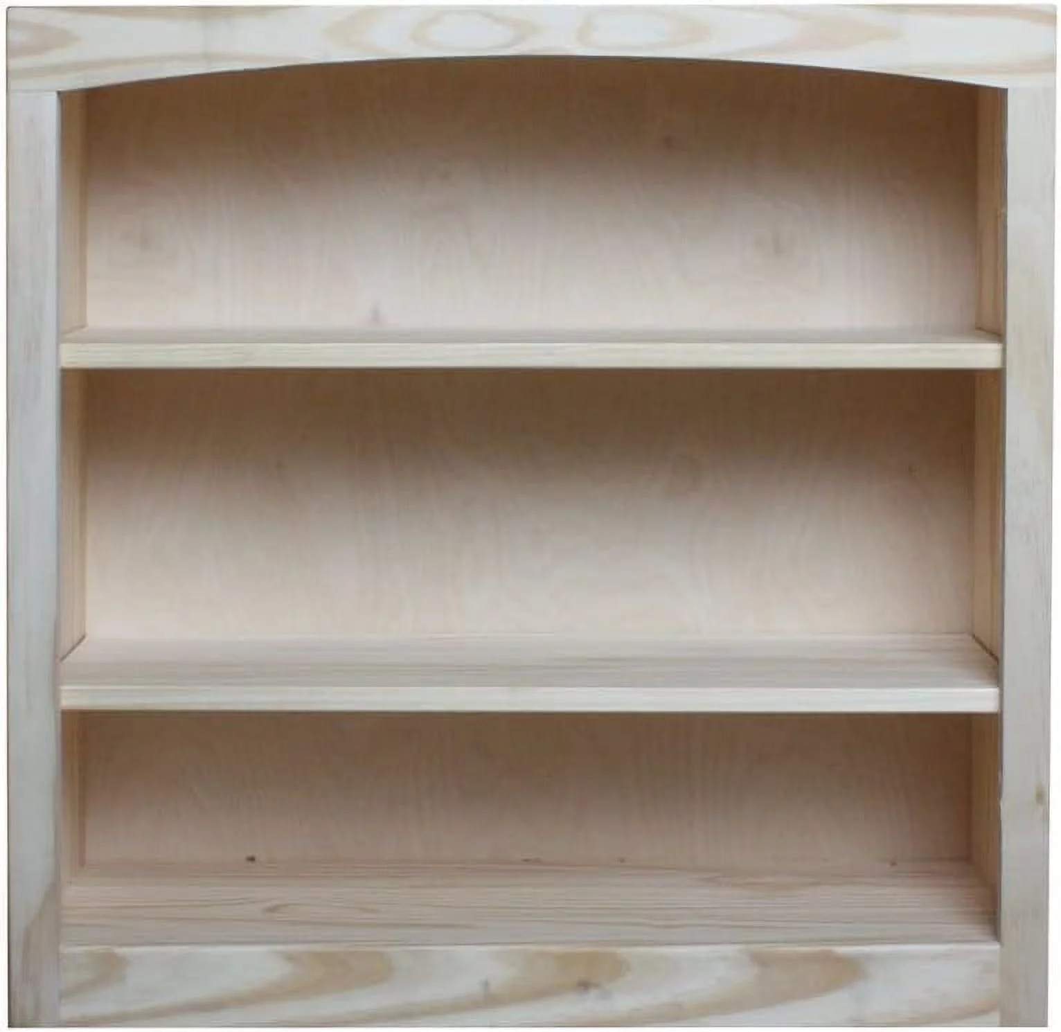 X  Traditional Pine Wood Bookcase In Natural