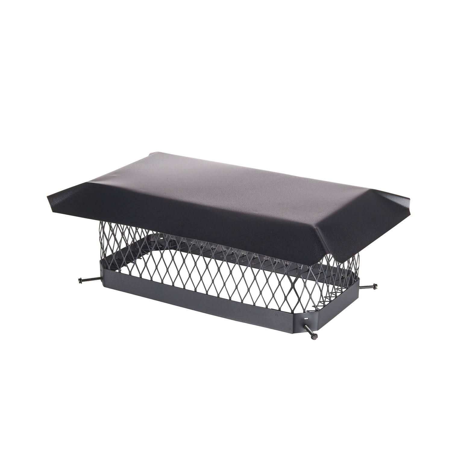 HY-C Galvanized Steel Chimney Cap, Black