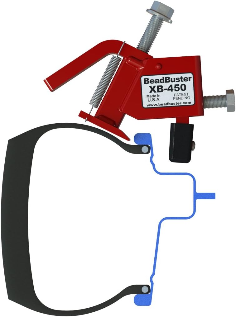 BeadBuster XB-454 PRO ATV (Reinforced Rims) / Motorcycle/Race Car Tire Bead Breaker Tool