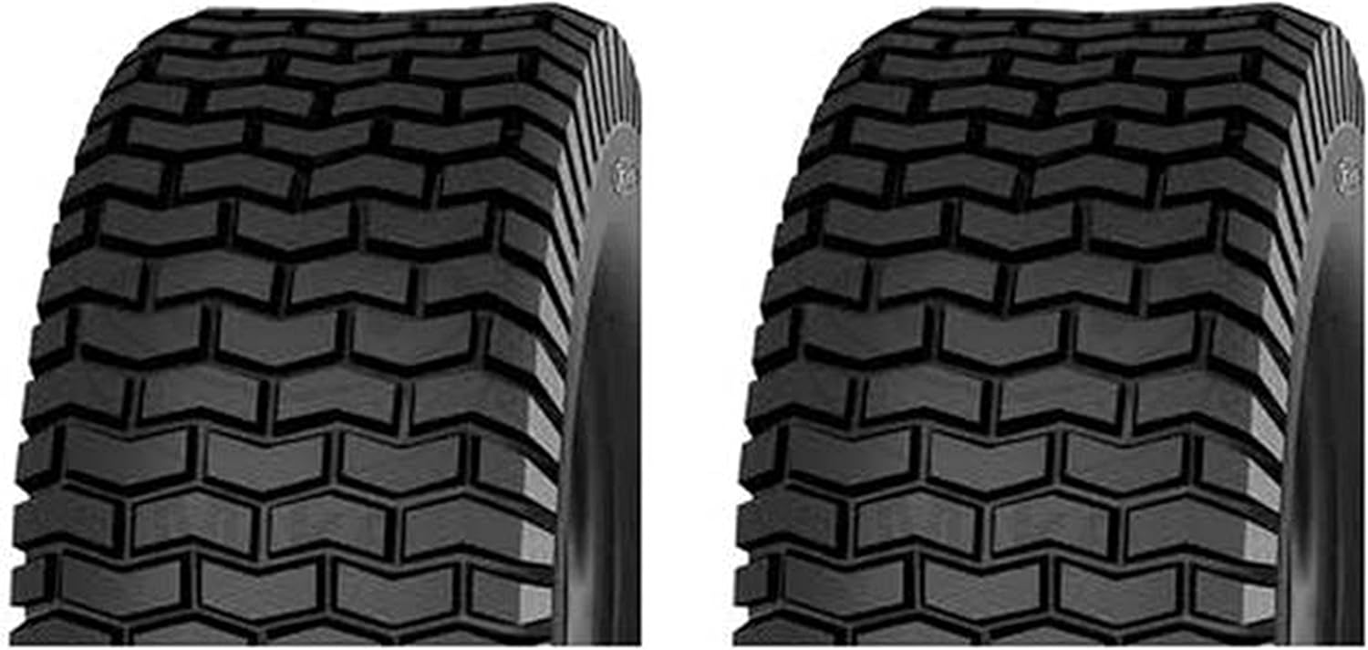 DEESTONE 15x6.00-6 Turf Lawn Tire Set of Two Pack of 2
