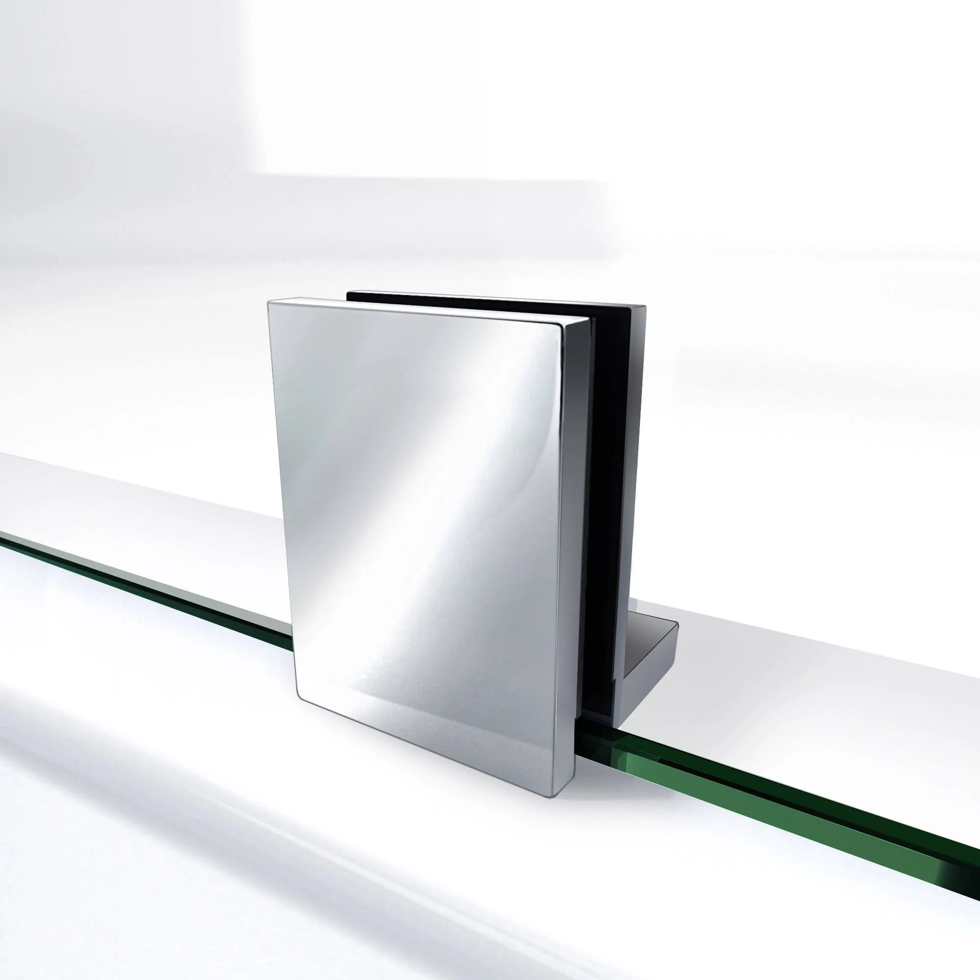 DreamLine SHEN-2330300-04 Unidoor Lux Hinged Shower Enclosure Brushed Nickel