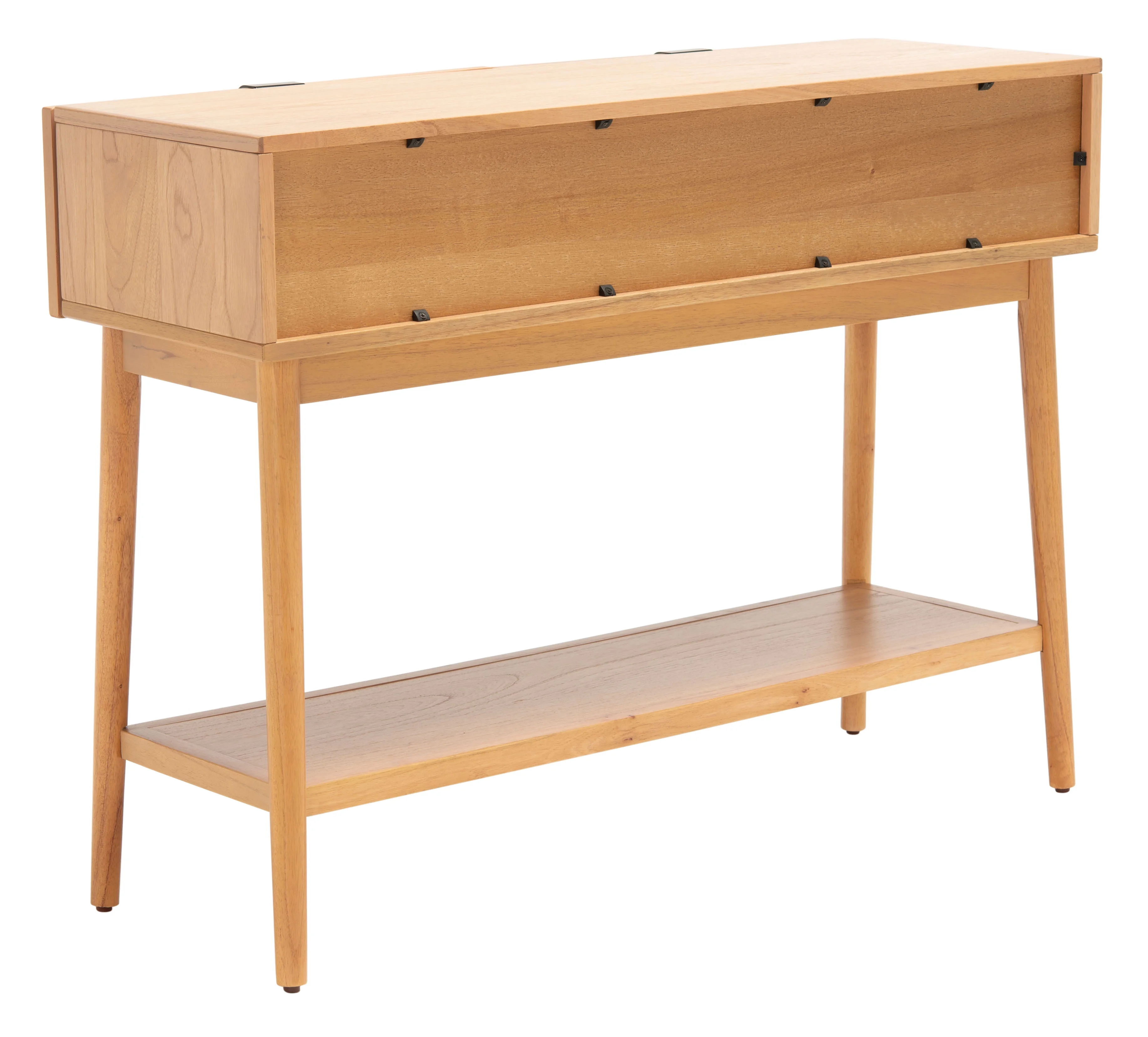 SAFAVIEH Baisley Amish Natural Wood Console Table with Drawer (42 in. W x 14 in. D x 31 in. H)