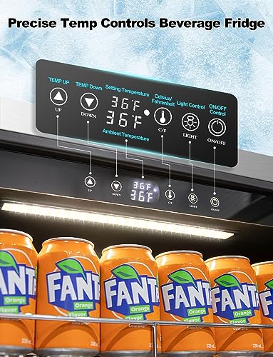 SUCISENI 24 Inch Outdoor Under counter Fridge