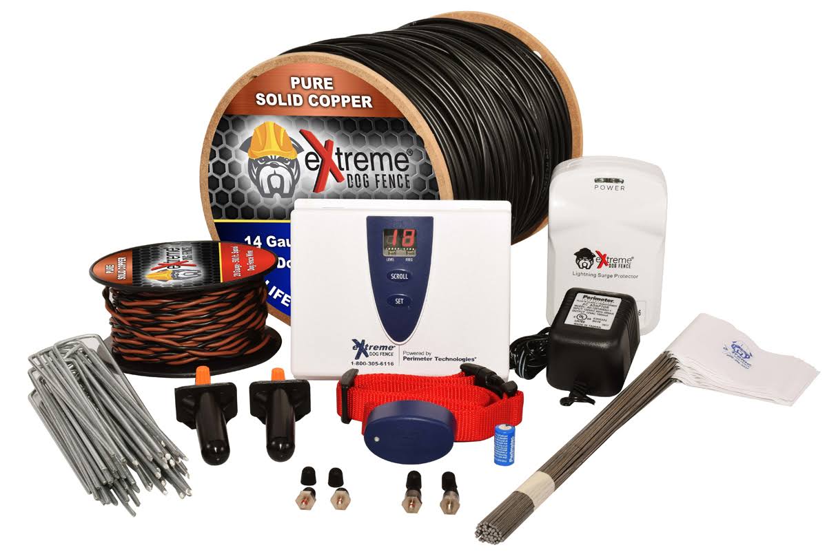 Perimeter Technologies Ultimate Electric Dog Fence (1 Dog, Pro-Grade 500ft)