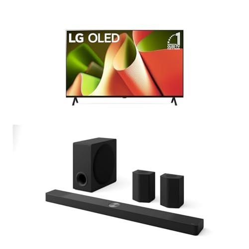 LG 55-Inch Class OLED B4 Series Smart TV 4K Processor Flat Screen with Magic Remote AI-Powered with Alexa Built-in (OLED55B4PUA, 2024)