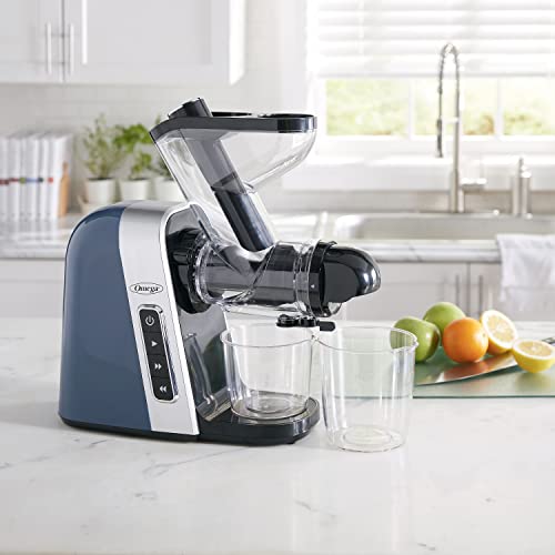 Omega BPA Free, Slow Masticating High Juice Yield with Wide Mouth Chute