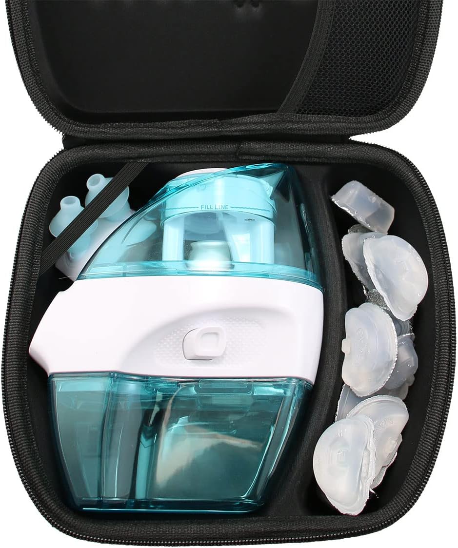 Navage Essentials Bundle - Navage Nasal Irrigation System - Saline Nasal Rinse Kit with 1 Navage Nose Cleaner, 30 SaltPods, Countertop Caddy and Black Travel Case