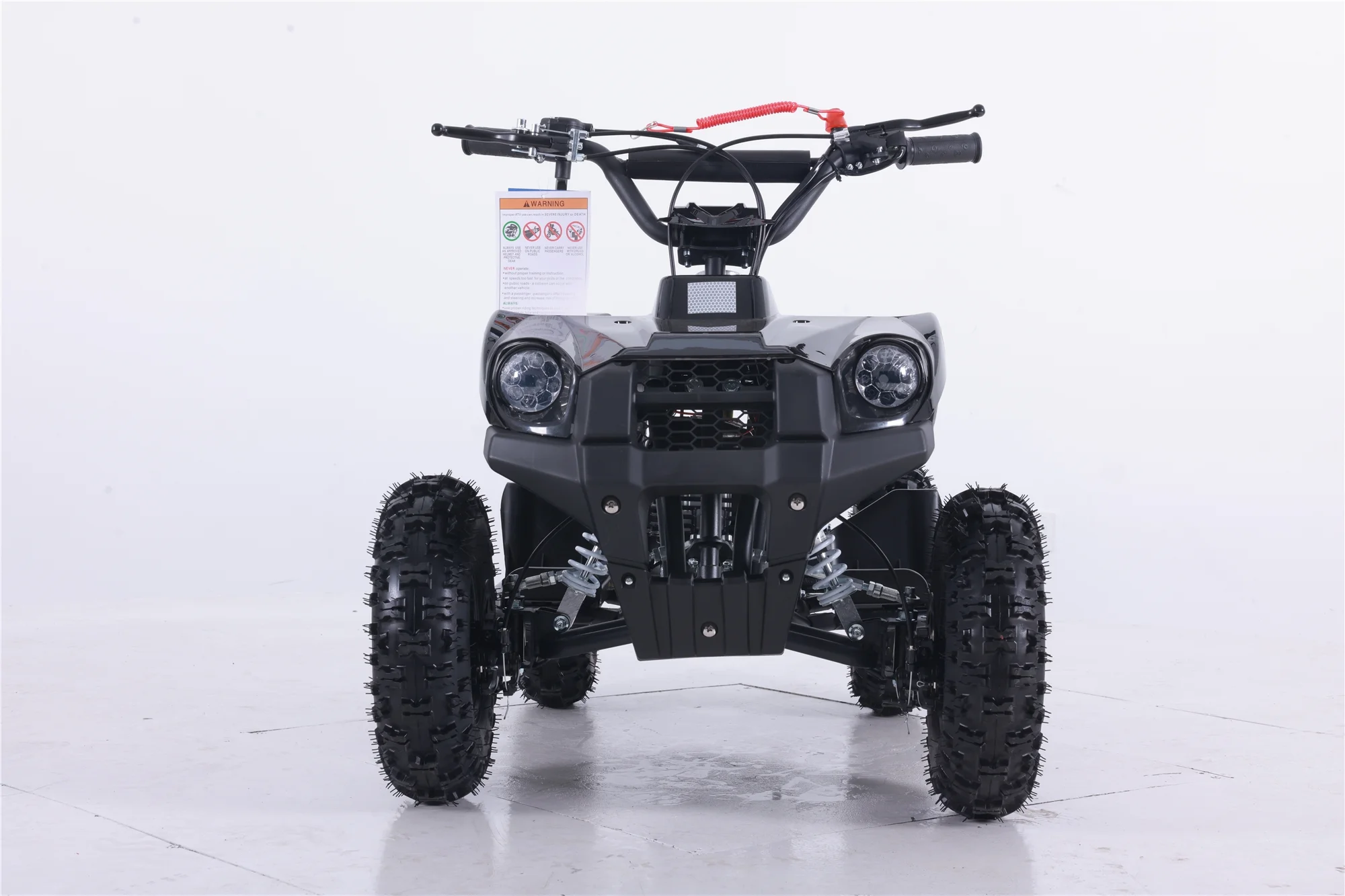 Tao Motor Brand New Mini Tforce 40cc Gas Mini ATV for Kids with Pull Start 4 Stroke Disc Brake 6“ Tires , Black - Curated Treasures Market