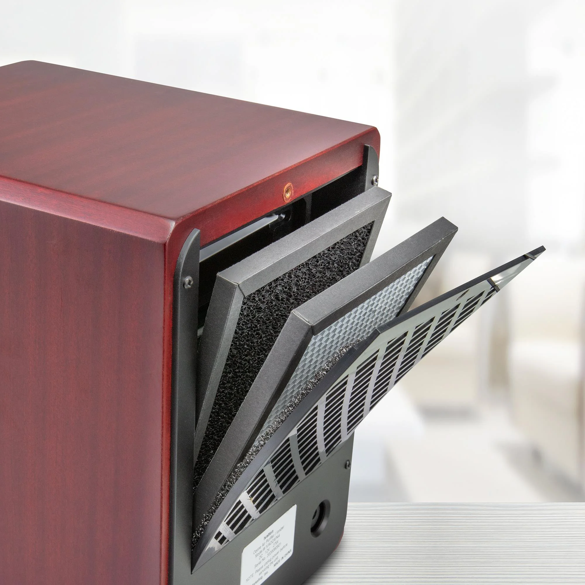 Ivation Ozone Air Purifier | Portable Deodorizing System w/ Multi-Level Filtration, Ionizer Plate, UV Lamps, Fan & Timer | Eliminates Odors from Pets, Smoke, Food & More | For Rooms Up to 3,500 Sq/Ft