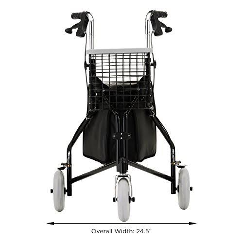 Nova Traveler 3 Wheel Rollator Walker