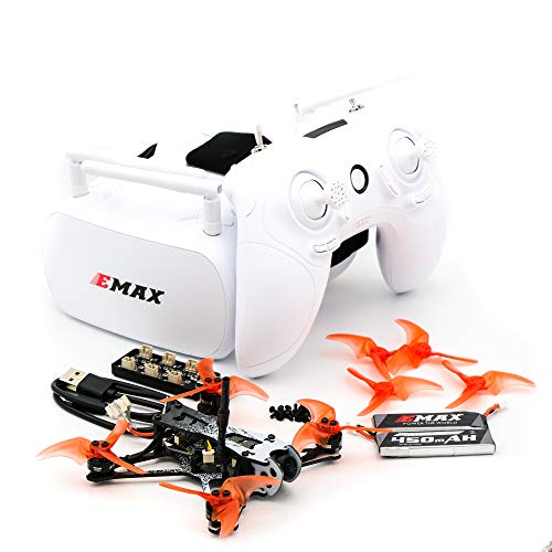 Tiny Hawk Micro Drone Free Style 2 FPV Racing Outdoor Quad Ready To Fly Kit with Goggles and Controller for Beginners and Pros