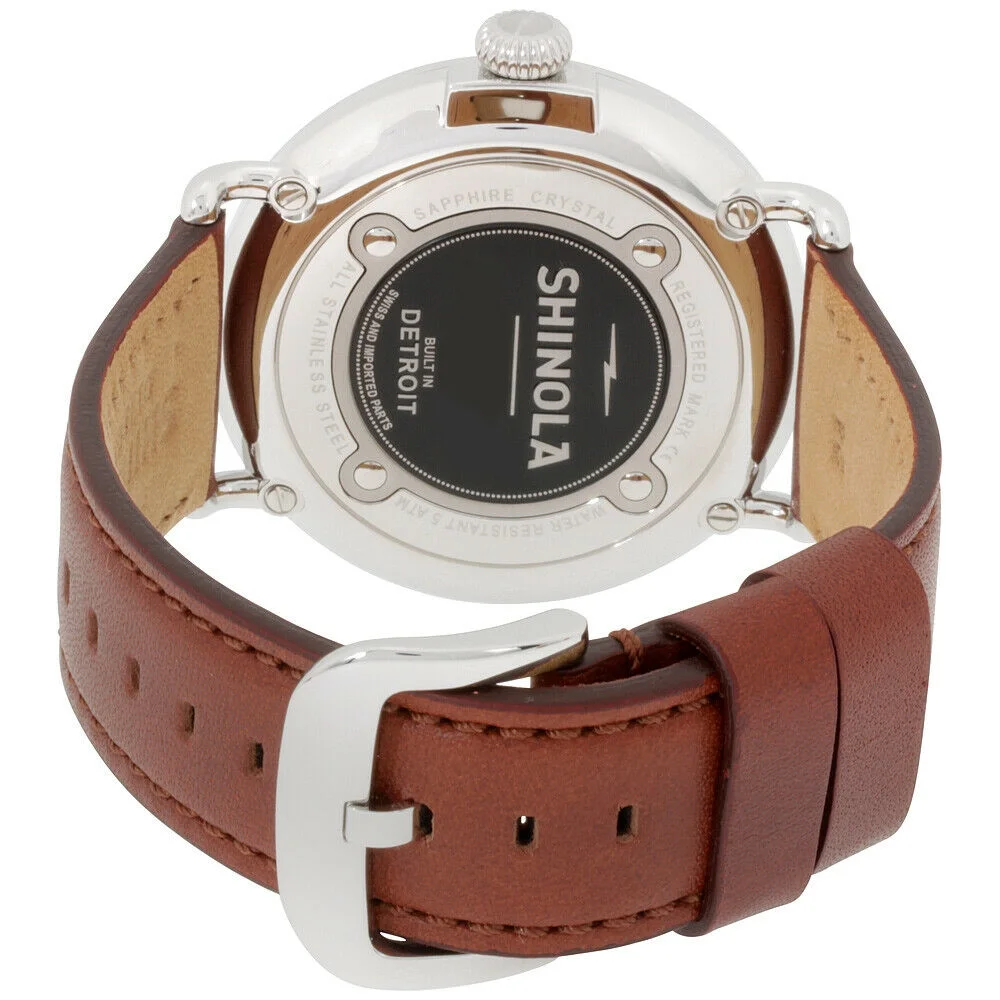 Shinola Detroit The Runwell Quartz Movement Black Dial Men's Watches S0120018330
