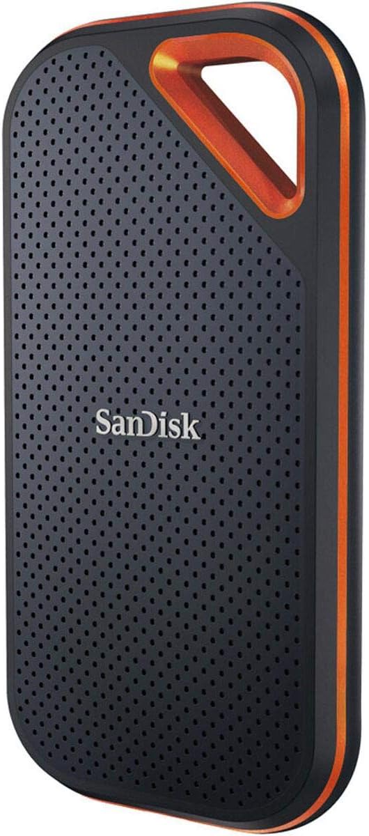 SanDisk 4TB Extreme PRO Portable SSD V2 with Case