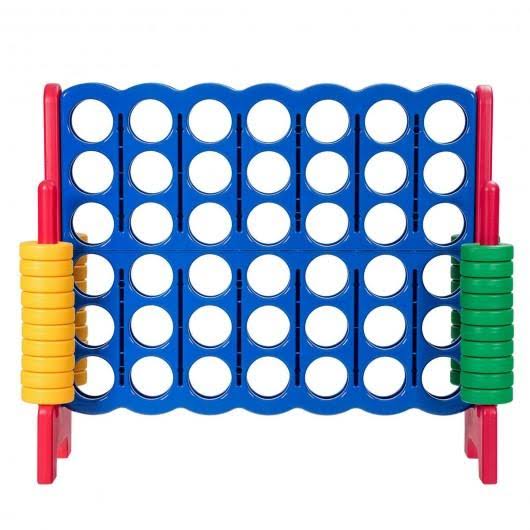 Jumbo 4-to-Score 4 in A Row Giant Game Set, Blue