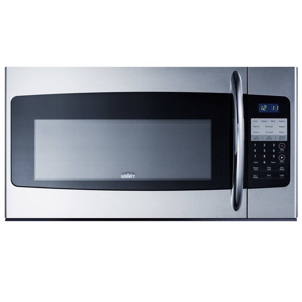 Summit 1.6 Cu. ft. Stainless Steel Over The Range Microwave-OTRSS301