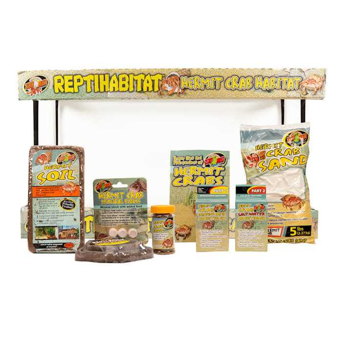 Zoo Med ReptiHabitat Hermit Crab Kit - Pet Supplies online store