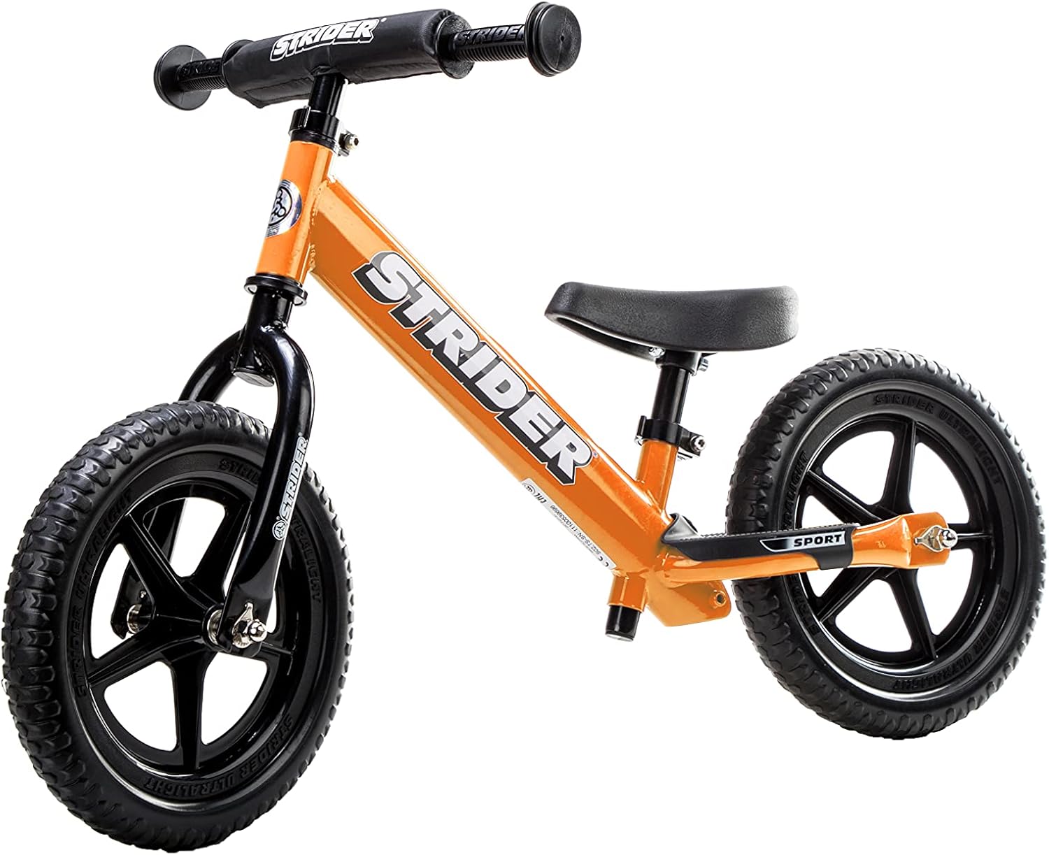 Strider - 12 Sport Balance Bike, Ages 18 Months to 5 Years
