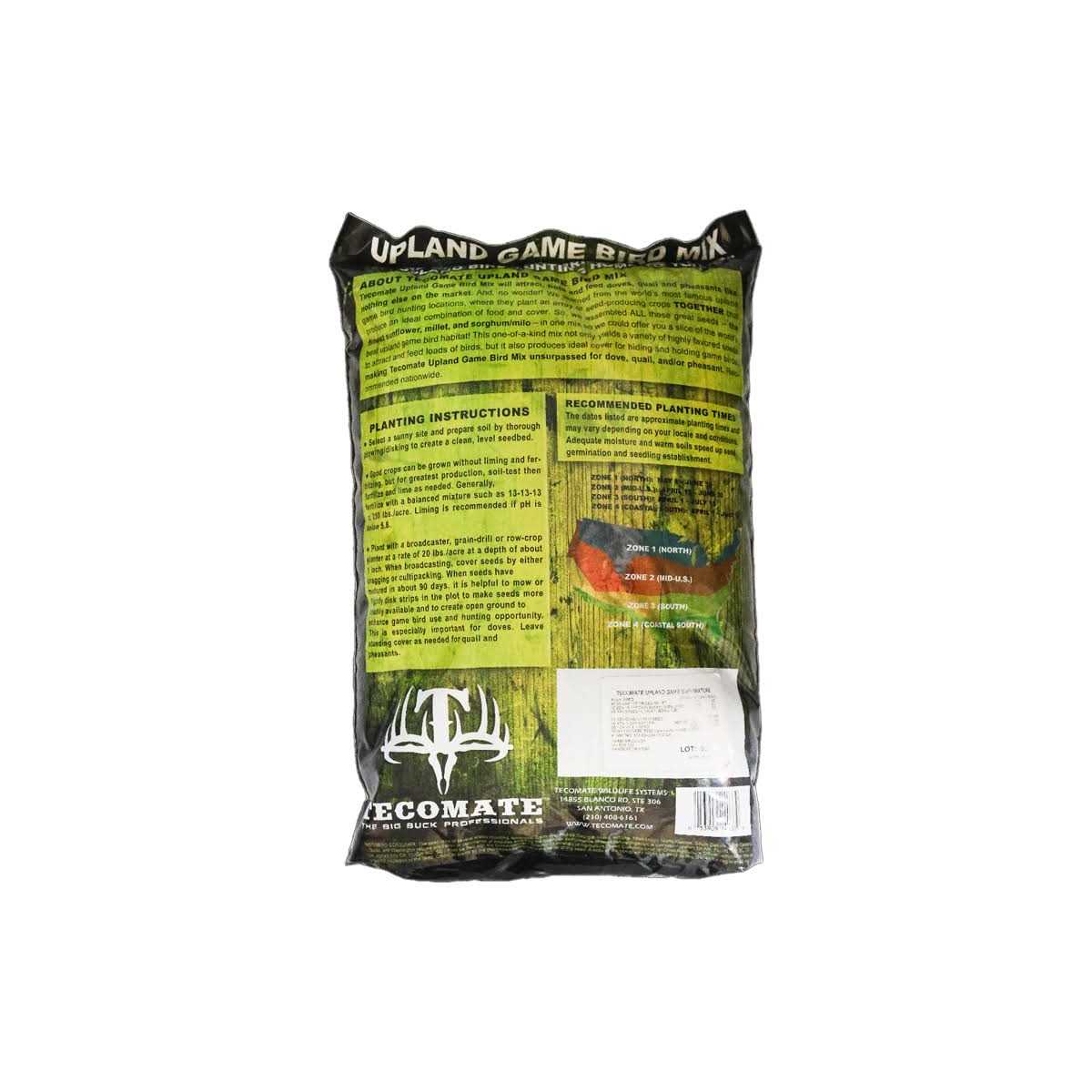 Tecomate Upland Game Bird Mix Seed - Pet Supplies online store