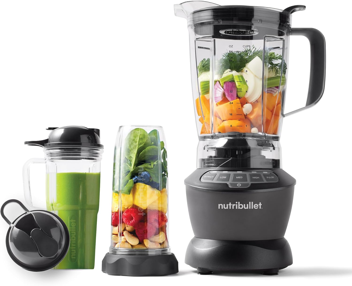 nutribullet Triple Prep System NBKS50100 Blender Combo NBF50500