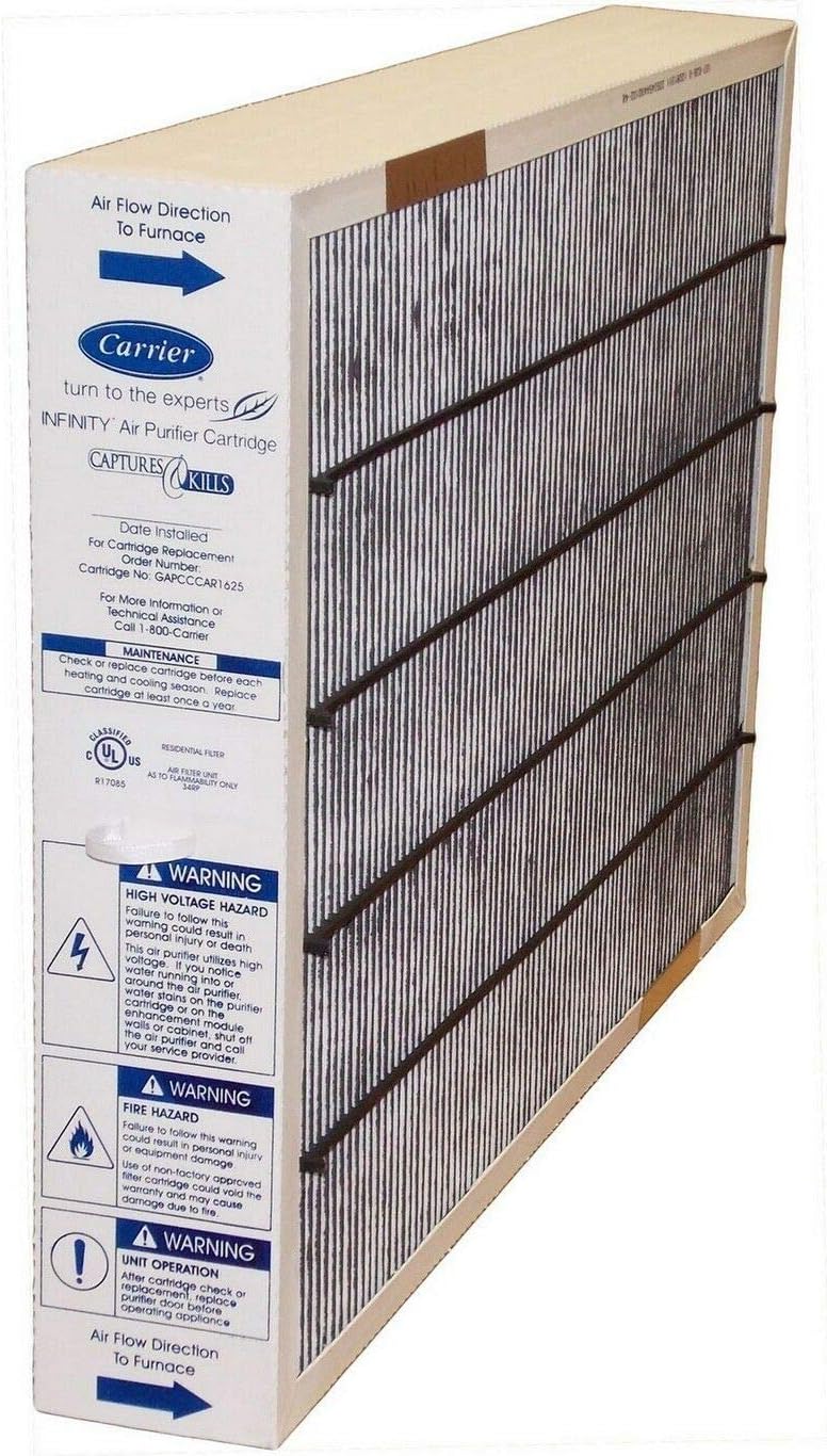 Genuine Carrier Part # GAPCCCAR1625 Size 24 1/2 x 17 1/16 x 3 9/16 MERV 15 by Carrier