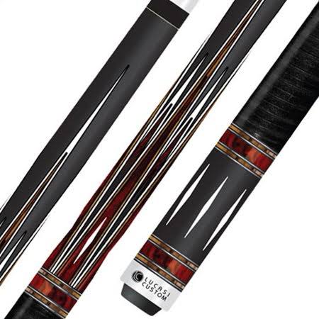 Lucasi Custom LZC39 Pool Cue Stick + Zero Flex Low Deflection Shaft + Free Case