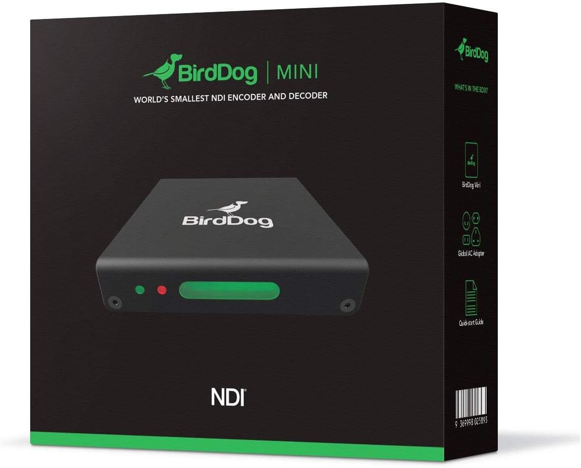 BirdDog Mini HDMI to NDI Encoder/Decoder with Comms Lite
