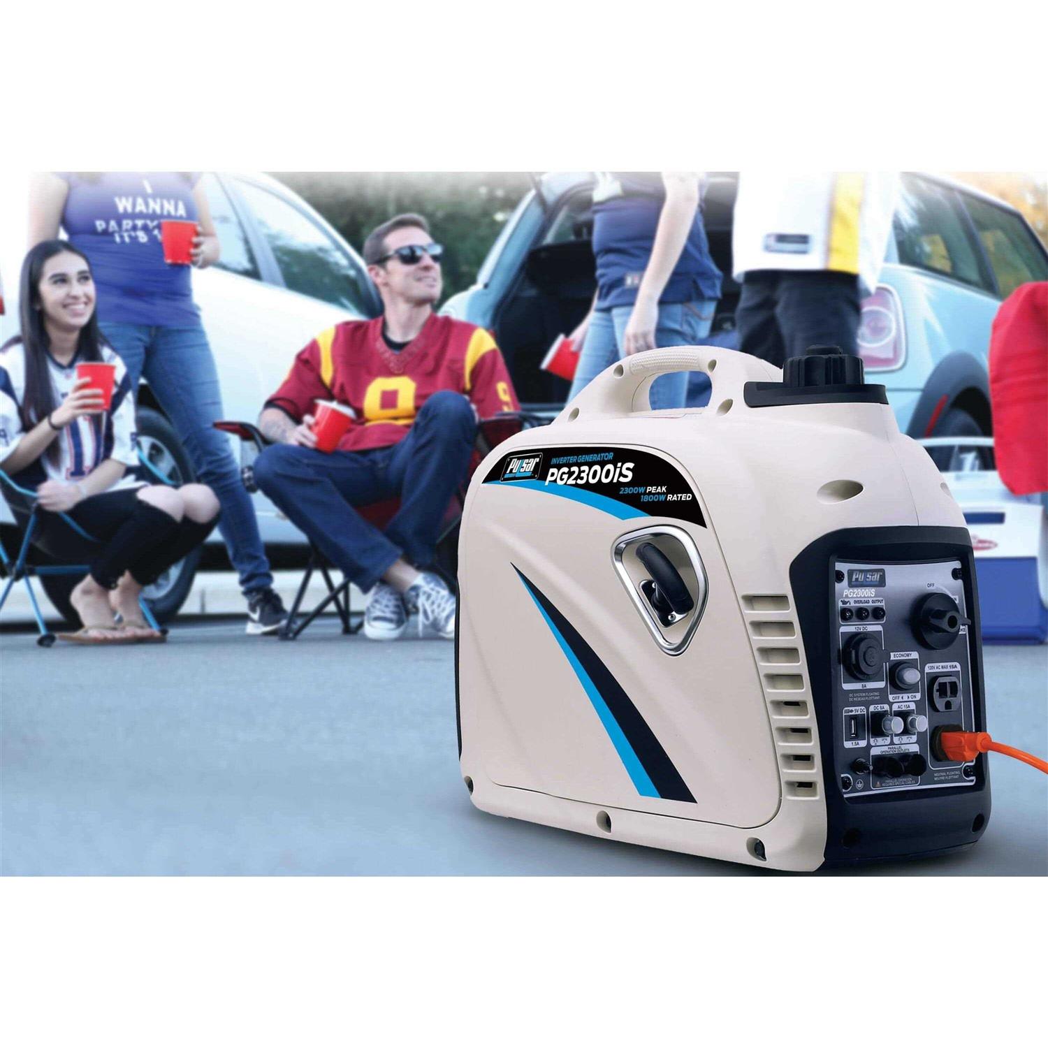 Pulsar PG2300iS 2300W Portable Gas-Powered Inverter Generator with USB - Shop Hardware Tools Online Store