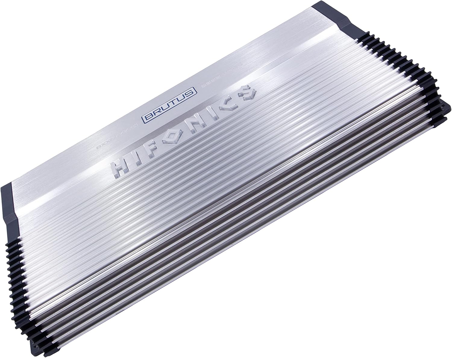 Hifonics BXX6000.1D 6000 Watt RMS 1-Channel Monoblock D Class Amplifier Brutus Car Audio, Silver