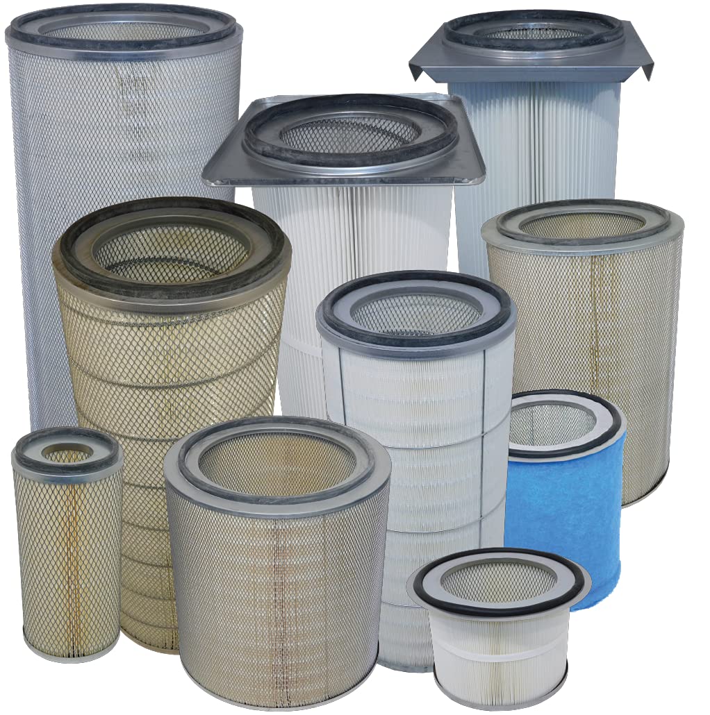 Econoline 495114 OEM Replacement Cartridge Filter, Nanofiber FR Filter Media, 9.21" OD, 24" Length