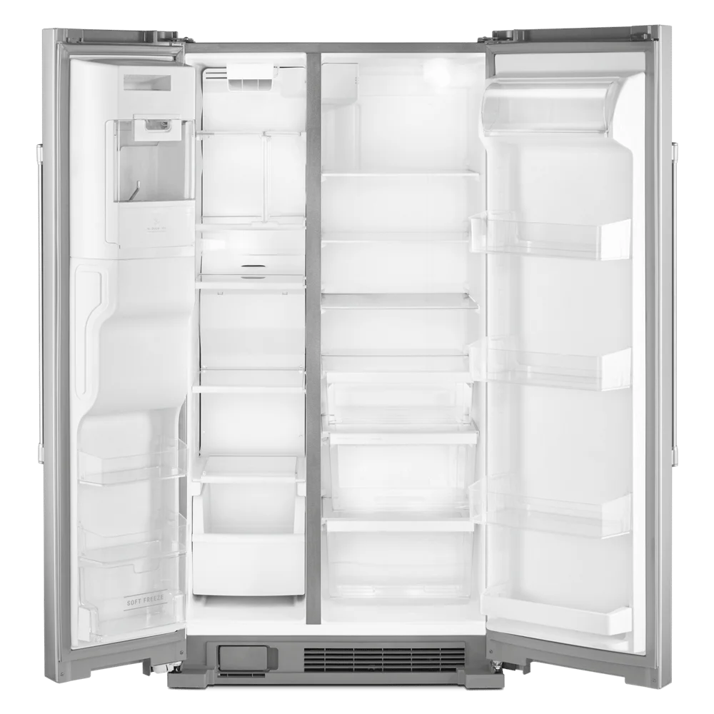 Maytag Mss25c4mg 36" Wide 24.5 Cu. Ft. Side By Side Refrigerator - Stainless Steel