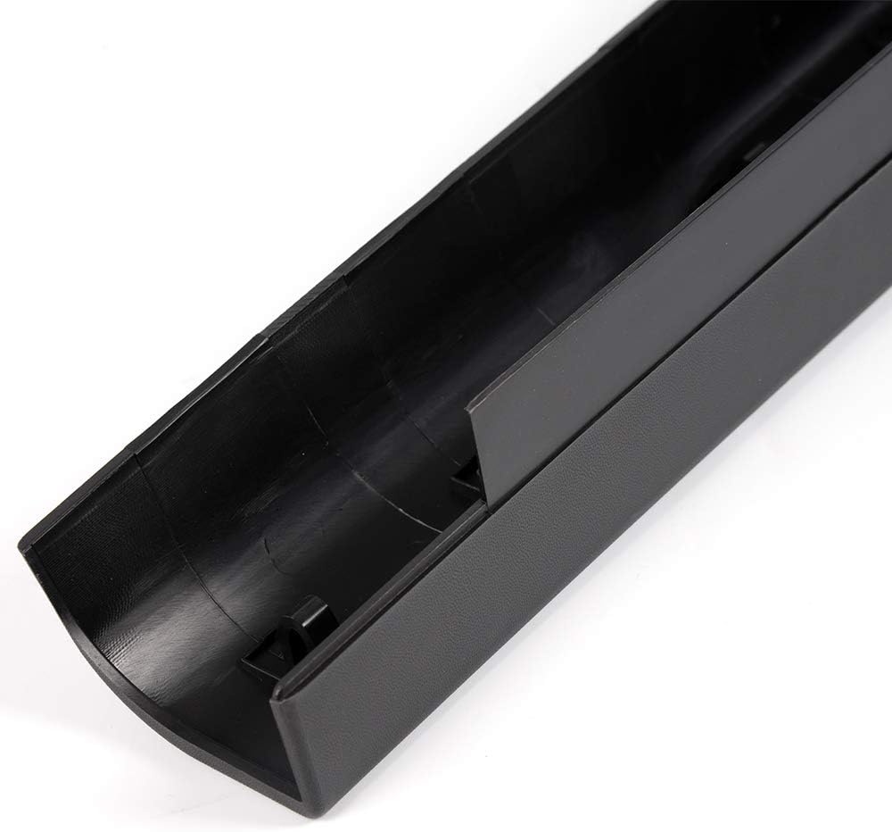 PIT66 Tailgate Moulding Cap, Compatible with 2008-2016 Ford F250 F350 F450 F550 Super Duty (NOT Fit Integrated Step Tailgate), Tailgate Protector Cover, FO1904104, BC3Z9940602B