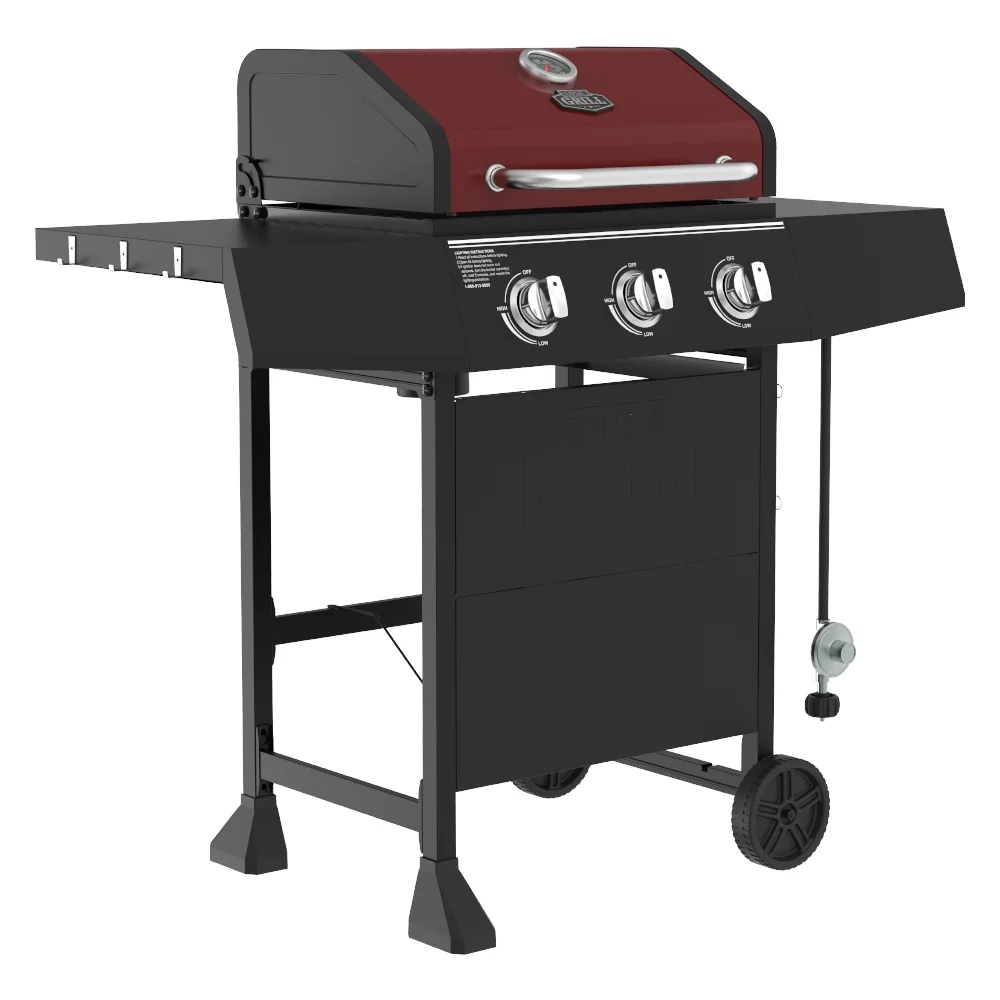 Expert Grill 3 Burner Propane Gas Grill in Black