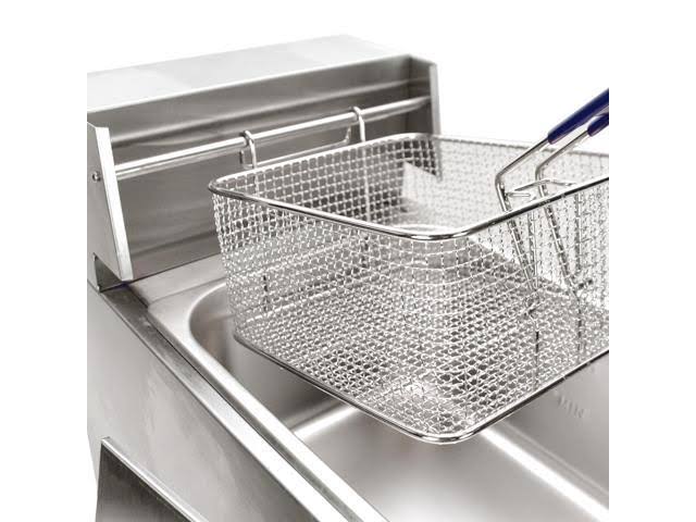 Uniworld UGF-71 Single Basket Liquid Propane Deep Fryer - Stainless Steel