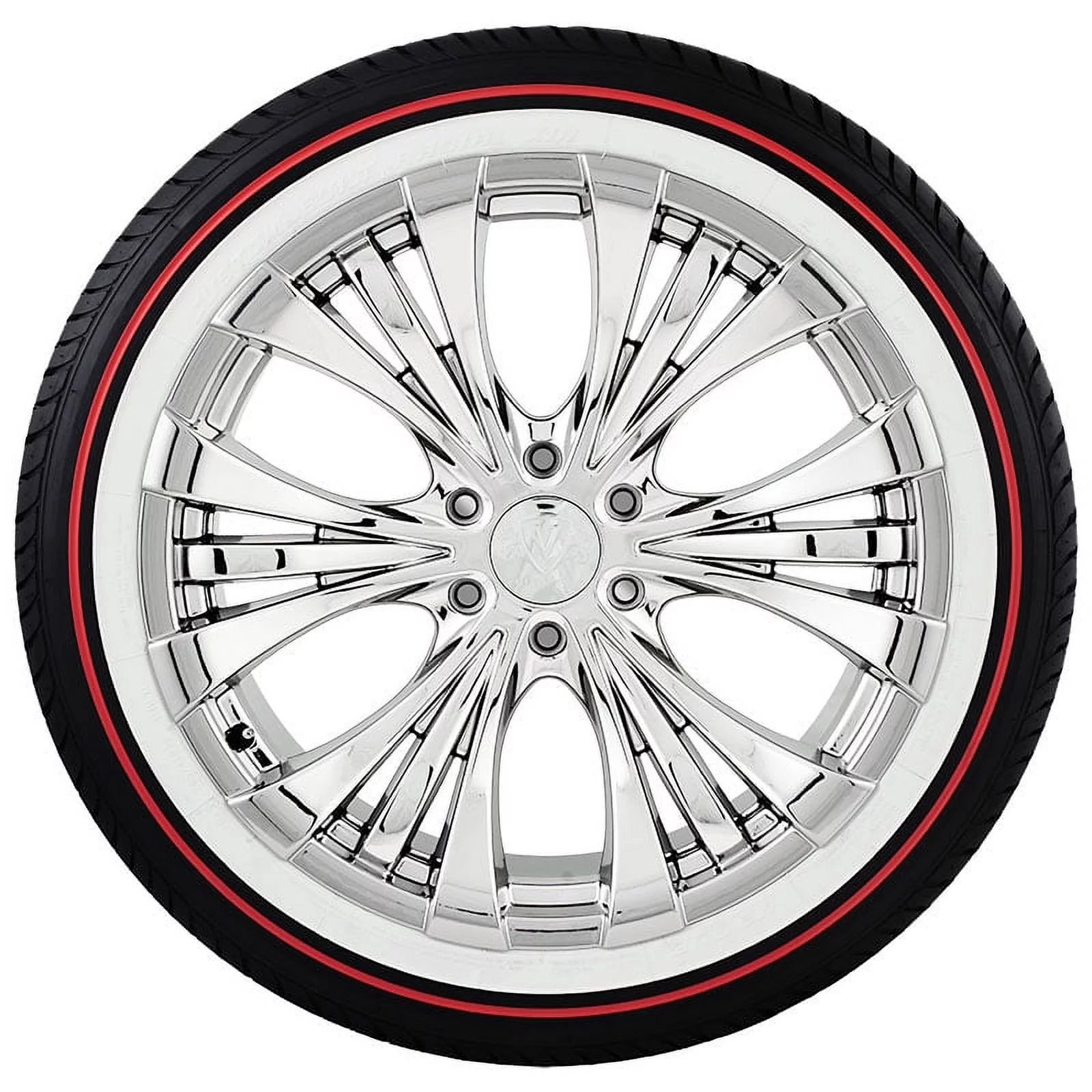 Set of 2 Vogue Red Stripe Custom Built Radial XIII SCT 235/55R17 99H Tires Fits: 2014-17 Ford Escape SE, 2018-19 Ford Escape SEL