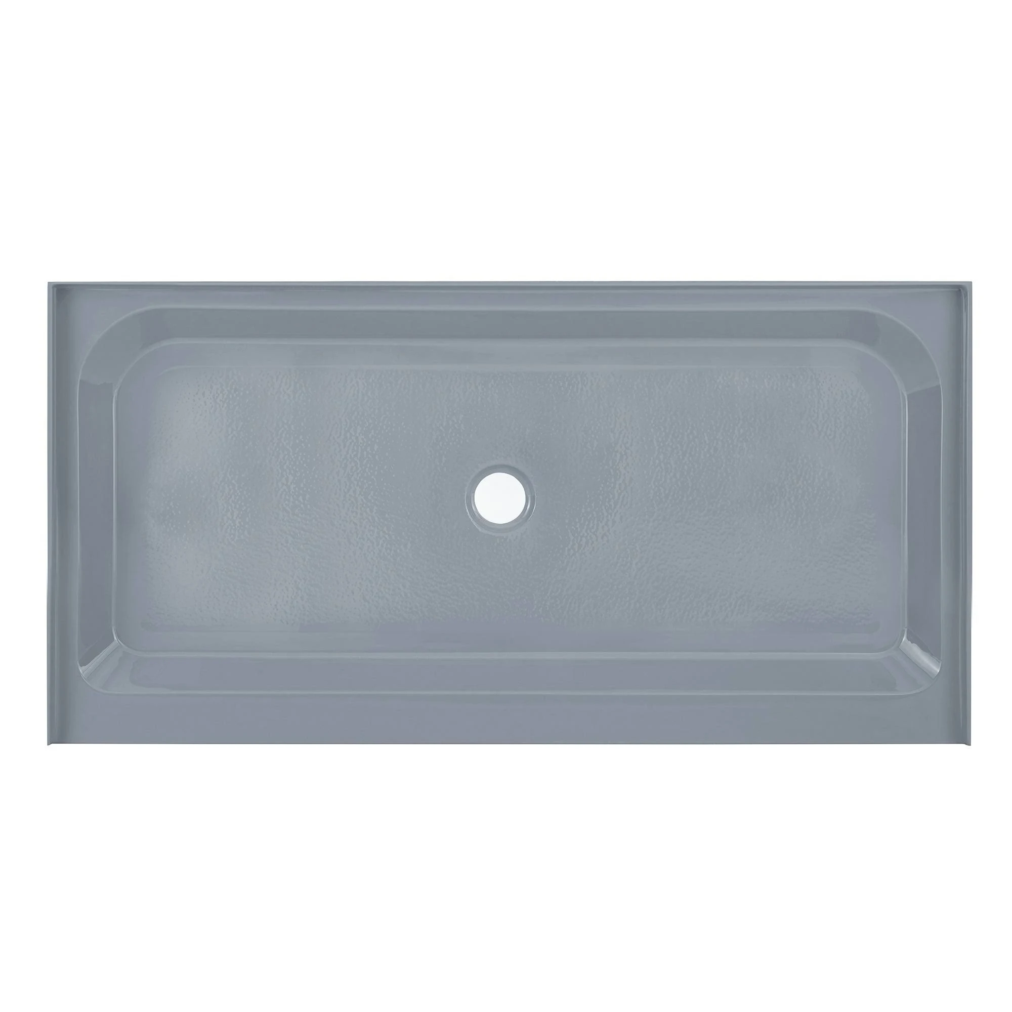 Voltaire 60 x 30 Single-Threshold, Center Drain, Shower Base, Grey