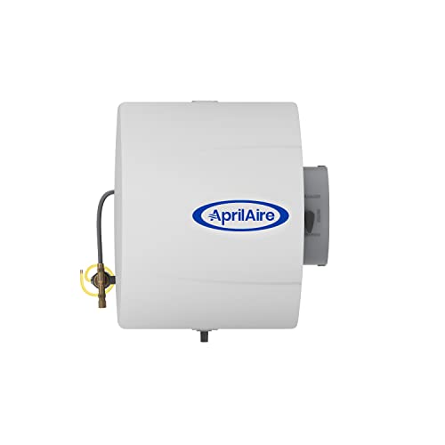 AprilAire 400 Whole-House Humidifier, Automatic Water Saver Furnace Humidifier, Large Capacity Whole-House Humidifier for Homes up to 5,000 Sq. Ft., White