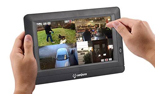 Sequro Guardpro DIY Long Range Wireless Video Surveillance System 7x22 Touchscreen
